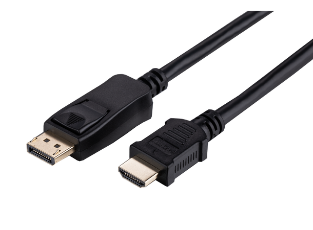 LinkIT DisplayPort till HDMI 1 m 4K x 2K@30Hz 28 AWG svart