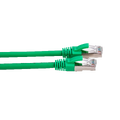 LinkIT Patch S/FTP Cat6a Green 2m AWG 26/7 | LSZH | Snagless