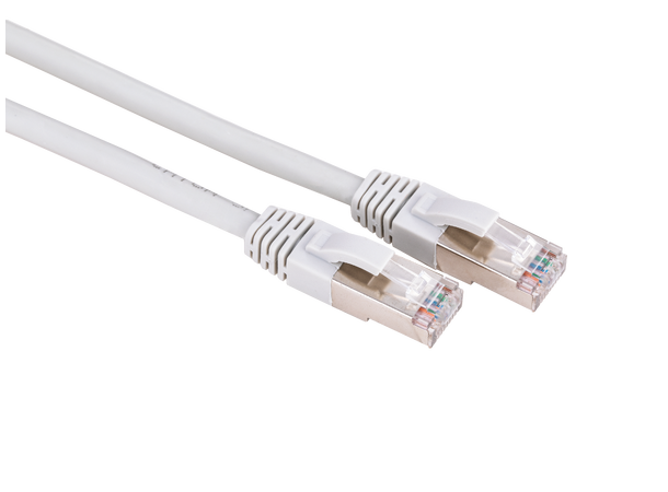 LinkIT Patch S/FTP Cat6a Grå 3m AWG 26/7 | LSZH | Snagless 
