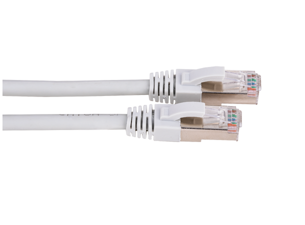 LinkIT Patch S/FTP Cat6a Grå 3m AWG 26/7 | LSZH | Snagless 