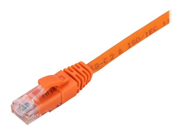 LinkIT Patch U/UTP Cat6 orange 1m AWG 24/7 | LSZH 