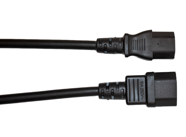 LinkIT strömkabel  C14/C13 Svart 3m LSZH | 3 x 1,5 mm²