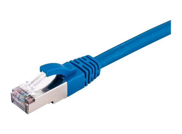 LinkIT Patch S/FTP Cat6a blå 1.5m AWG 26/7 | LSZH 