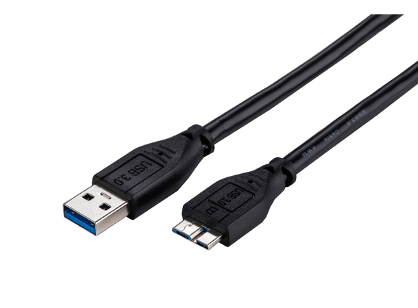 LinkIT USB 3.0,  A - MicroB, 3 m Micro B för USB 3.0