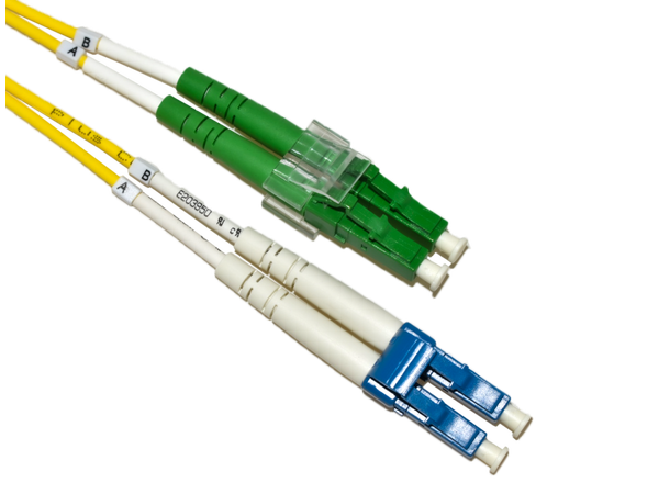 LinkIT fiber patch OS2 LC-APC/LC-UPC 2m Duplex | SM | LSZH 