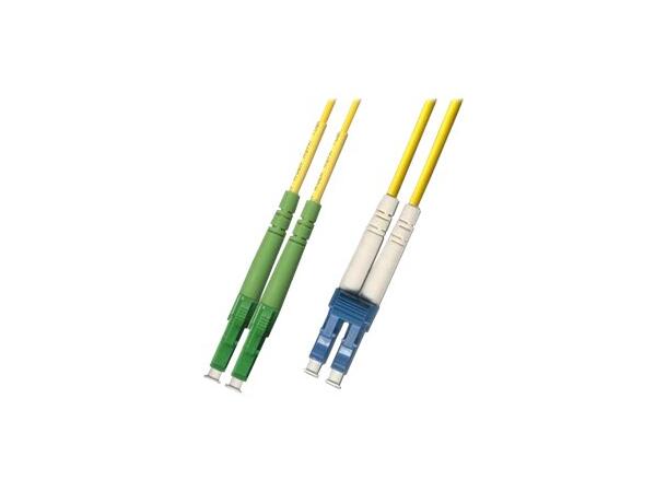 LinkIT fiber patch OS2 LC-APC/LC-UPC 2m Duplex | SM | LSZH 