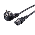 LinkIT str&#246;mkabel CEE 7/7 - C13 svart 7m Vinklad Schuko - C13 | 3x1,50mm&#178; | LSZH
