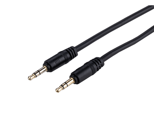 LinkIT Audio minijack 3.5mm M-M 0.5m Extension straight plug at both ends