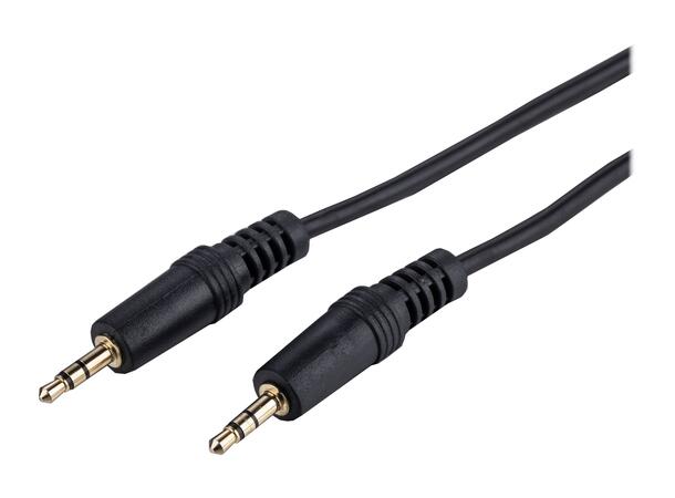 LinkIT MiniJack Cable 3.5mm M-M 0.5m Straight plug at both ends 