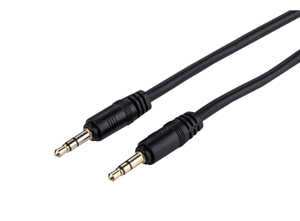 LinkIT MiniJack Cable 3.5mm M-M 0.5m Straight plug at both ends 