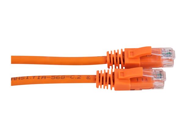 LinkIT Patch U/UTP Cat6 orange 5m AWG 24/7 | LSZH 