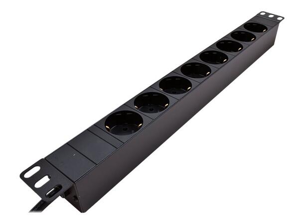 LinkIT 19" PDU 8xCEE7/4 3m CEE 7/7 | 16A | 1U 