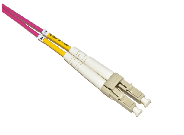 LinkIT fibersnor OM4 LC/LC 1m Duplex | MM | LSZH