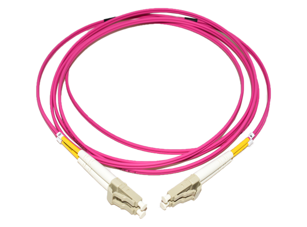LinkIT fibersnor OM4 LC/LC 1m Duplex | MM | LSZH 