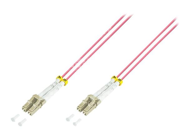 LinkIT fibersnor OM4 LC/LC 3m Duplex | MM | LSZH 