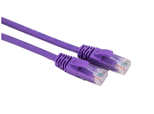 LinkIT Patch U/UTP Cat6 lilla 7m AWG 24/7 | LSZH 