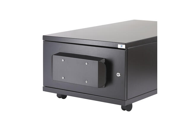 Orion Acoustic Mini Cabinet  9U, 12-15dB Glassdør, støysvake vifter og støvfilter 