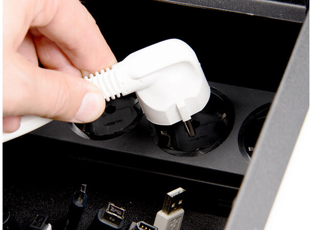Kenson Cable Support Mini Package Black | 4 Power | 5 m 