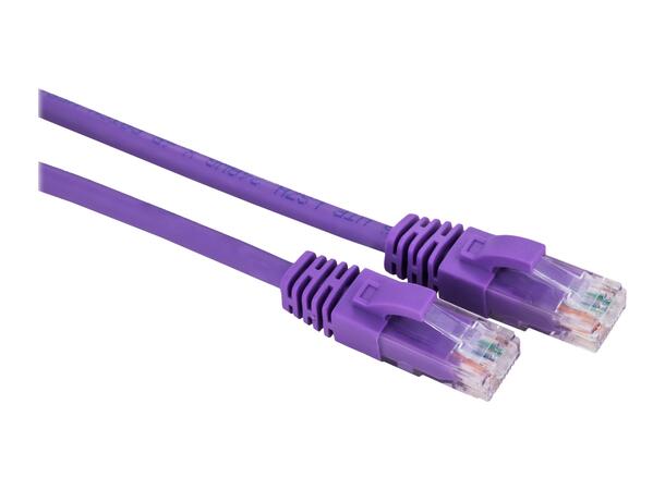 LinkIT Patch U/UTP Cat6 Lila 10m AWG 24/7 | LSZH 