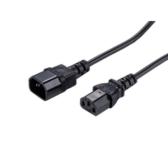 LinkIT strömkabel  C14/C13 Svart 0.5m LSZH | 1.5 mm²