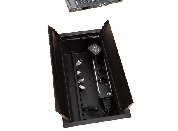 Kenson Cable Support Conf. Package Black 