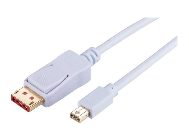 LinkIT MiniDisplayport till HDMI  1 m 4K x 2K@30Hz 32 AWG white 