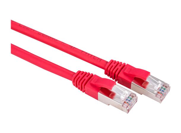 LinkIT Patch S/FTP Cat6a Red 10m AWG 26/7 | LSZH | Snagless 