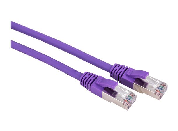 LinkIT Patch U/UTP Cat6 Lila 15m AWG 24/7 | LSZH 