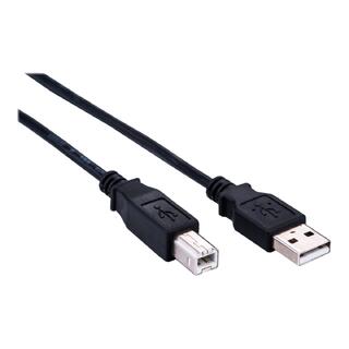 Elivi USB 2.0 A til B kabel 5 m 2.0 | Svart (Stor B kontakt)