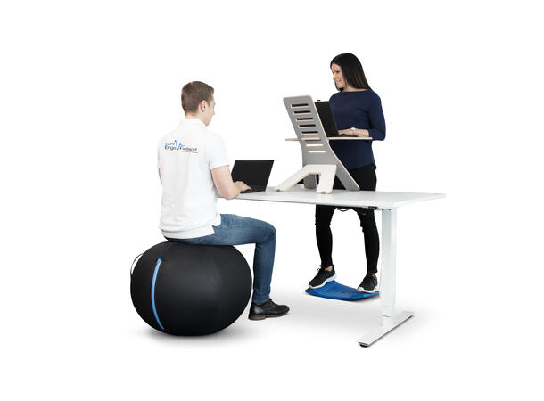 KENSON GetUpBall 75 Black | 120kg 
