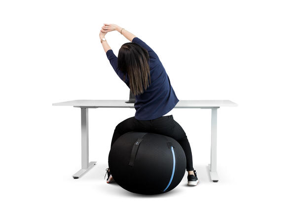 KENSON GetUpBall 75 Black | 120kg 