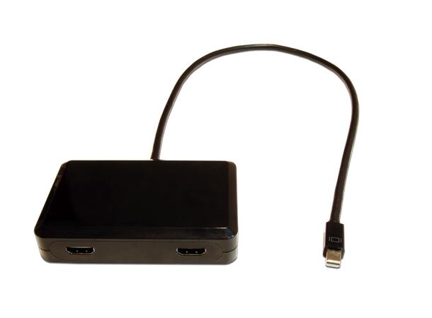LinkIT Mini Displayport - 2 x HDMI hun Ger utvidgat skrivbord