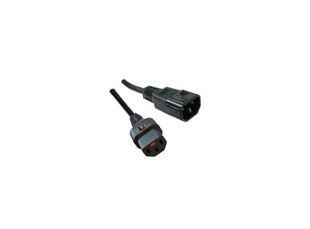 LinkIT Strømkabel C13/C14 C13 - C14 | IEC lock | Svart 