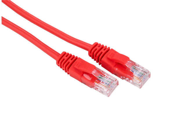 LinkIT U/UTP Patch Cat.5e Red PVC | AWG 26 | Snagless 