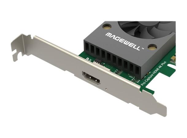 Magewell Pro capture HDMI 4K Plus LP PCIe x4, 1-CH HDMI, Ultra HD 4Kp60 
