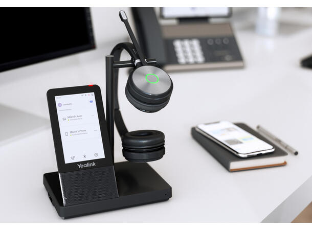 Yealink WH66 Dual Teams Headset Dual UC Workstation DECT Wireless 