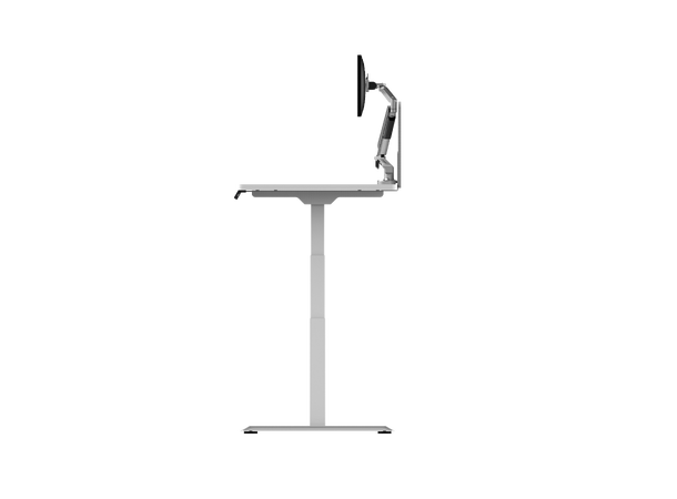 Elivi Double Monitor Arm with Gas Lift White| 17-32''| 2-9KG 