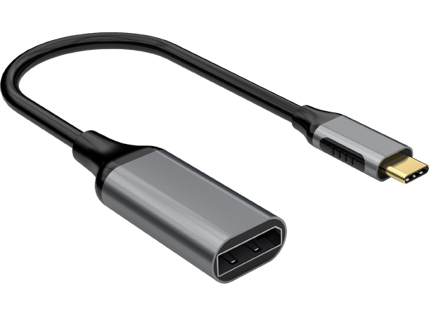 Elivi USB C till DisplayPort adapter Type-C - DisplayPort Female 4K@60hz 