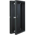 Lande Hinged Rear Frame 20U D150 | Black | Proline/Netbox