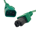 LinkIT str&#246;mkabel C15/C14 gr&#246;n 0,5m 3 x 1,00mm&#178; | PVC