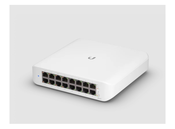 Ubiquiti Unifi Switch Lite 16 PoE 16xRJ45(8x802.3Aaf/at PoE/PoE+), 45W