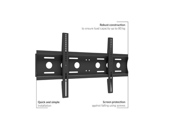 Edbak Universal Flat Wall Mount for 50-86" Screens 