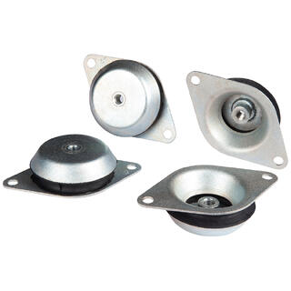 Lande Anti-Vibrasjonssett SH45 | 4 stk. Sett for totallast fra 200 til 420kg