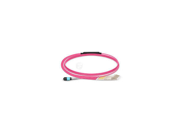 LinkIT MTP/MPO-B OM4 8c 25m USConec MTP Elite female - 8xLC | LSZH 