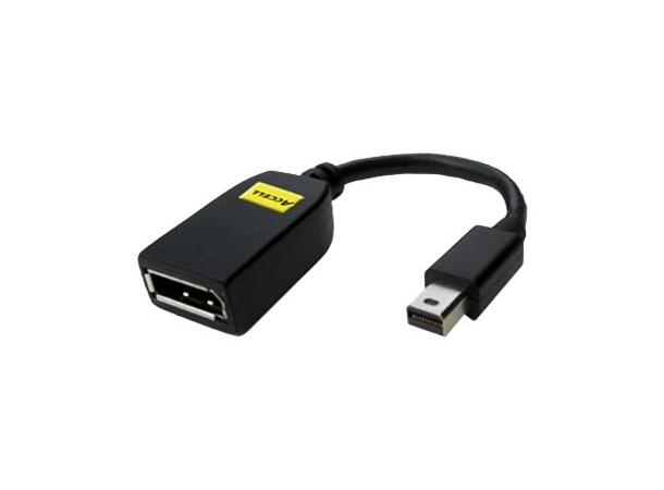LinkIT MiniDisplayport to DP adapter 1.2 4K x 2K @ 60Hz | 32 AWG | Black 
