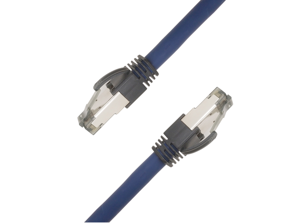 LinkIT Patch S/FTP Cat8.1 Blue 2m AWG 24/7 | LSZH | 8mm 