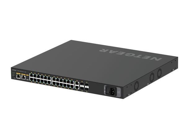 Netgear GSM4230PX AV Line M4250 30-Port | 24xPoE+ 480W | 2x1G | 4xSFP+ 