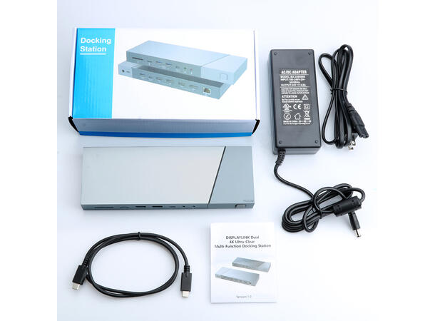 Stoltzen DisplayLink Pro Dock DisplayLink | 60W | USB A/C 