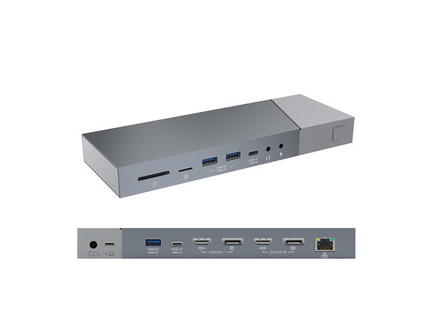 Stoltzen DisplayLink Pro Dock DisplayLink | 60W | USB A/C 