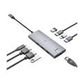 Elivi PRO USB-C Docking 9 in 1 Multiport Adapter HUB, 10Gpbs, SpaceGrey